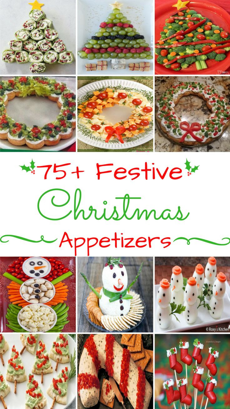 Festive Christmas Appetizers
 25 best ideas about Christmas Appetizers on Pinterest