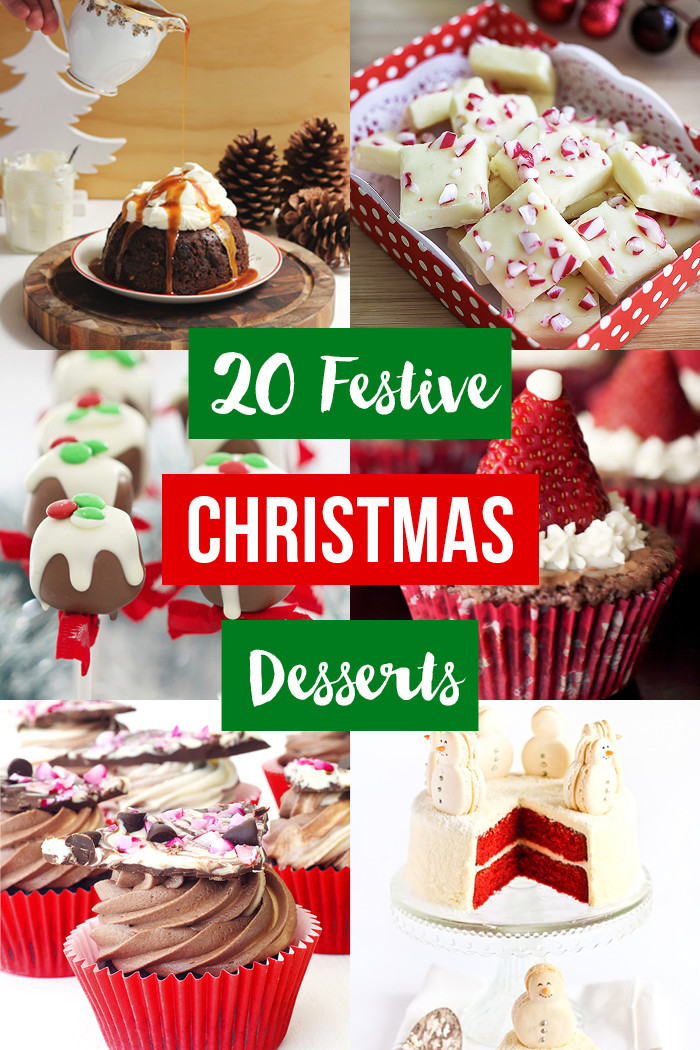 Festive Christmas Desserts
 20 Festive Christmas Desserts Love Swah