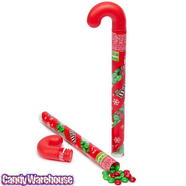 Filled Christmas Candy
 M&M s Filled Holiday Candy Cane
