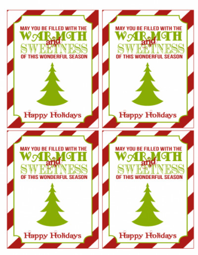 Free Printable Christmas Candy Bar Wrappers
 Free Christmas t tags and mini candy bar wrappers Tip