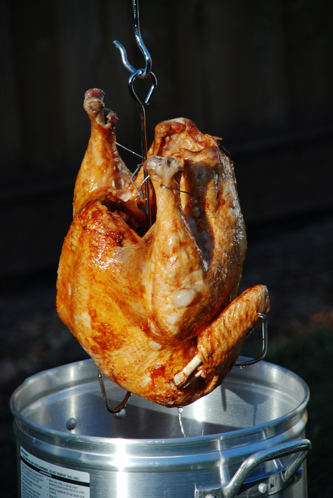 Fried Turkey For Thanksgiving
 5 Steps For Deep Frying a Turkey Without Burning Your