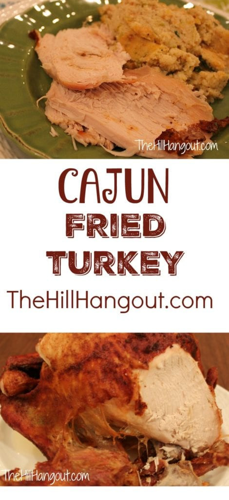 Fried Turkey For Thanksgiving
 Cajun Fried Turkey