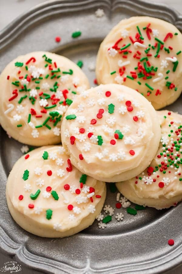 Frosted Christmas Cookies
 Soft Frosted Eggnog Cookies Life Made Sweeter