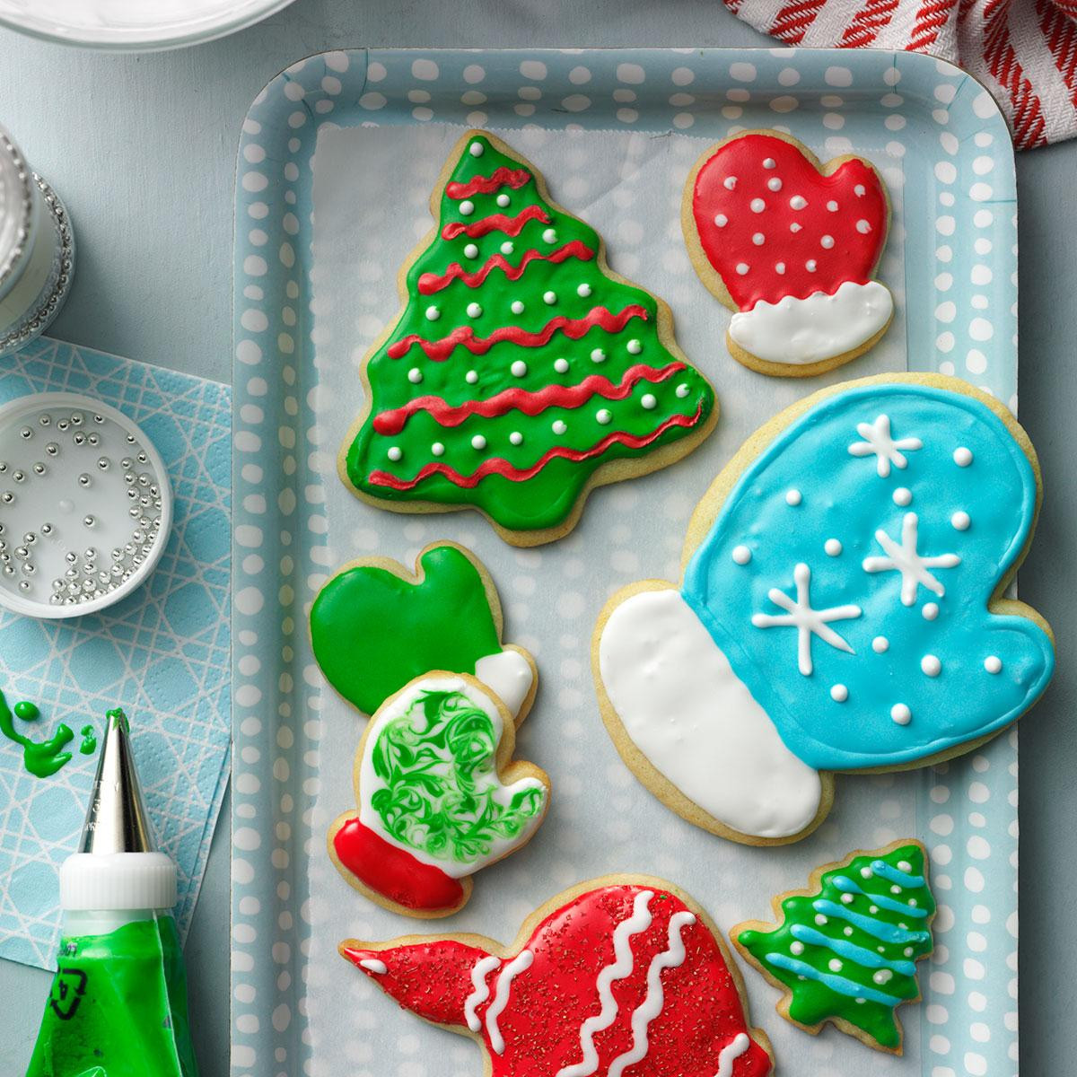 Frosting For Christmas Cutout Cookies
 Holiday Cutout Cookies Recipe
