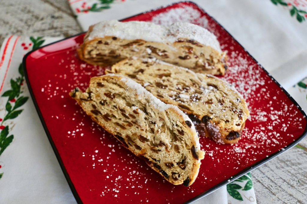 German Christmas Bread
 Christmas Stollen Traditional German Holiday Bread La