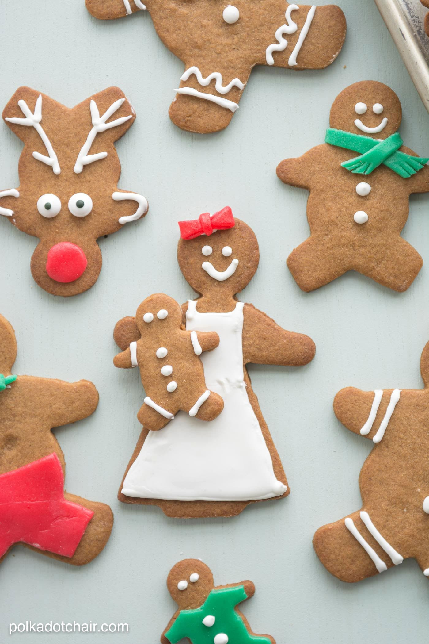 Gingerbread Christmas Cookies
 Gingerbread Cookie Decorating Ideas The Polka Dot Chair