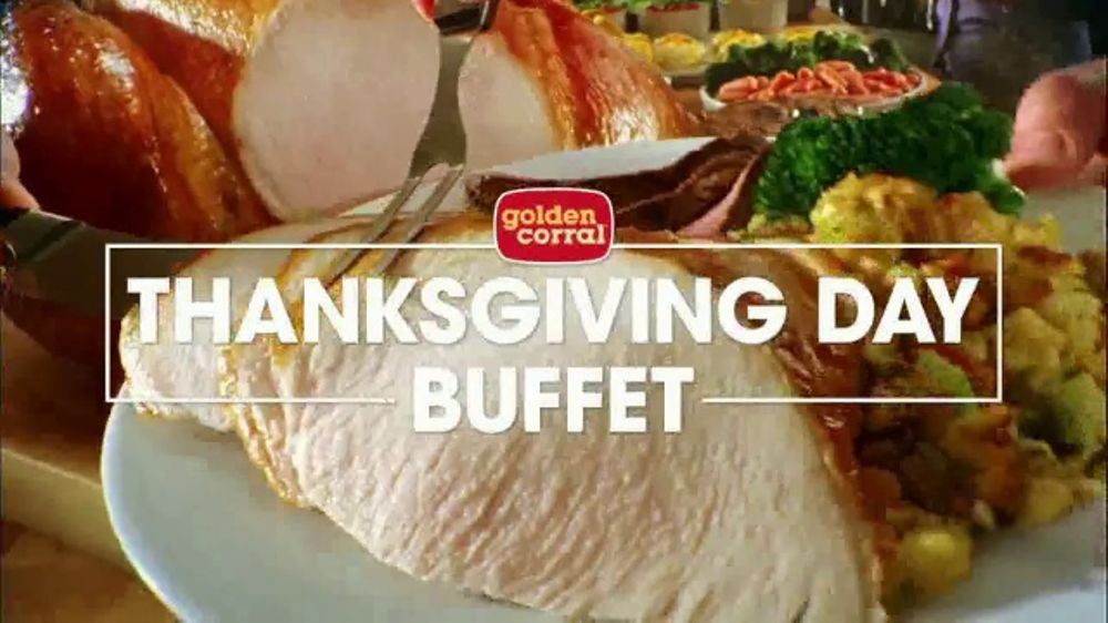 Golden Corral Thanksgiving Dinner To Go
 Golden Corral Thanksgiving Day Buffet TV mercial