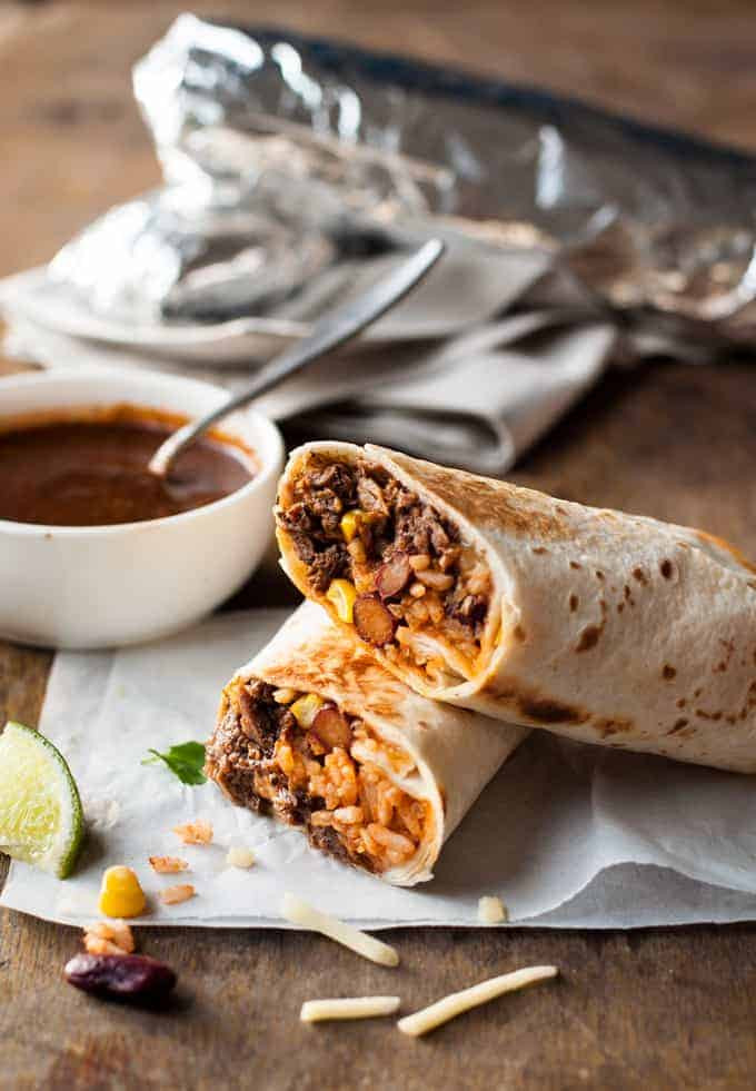 Good Burritos Don'T Fall Apart
 Shredded Mexican Beef Burritos Freezer Friendly