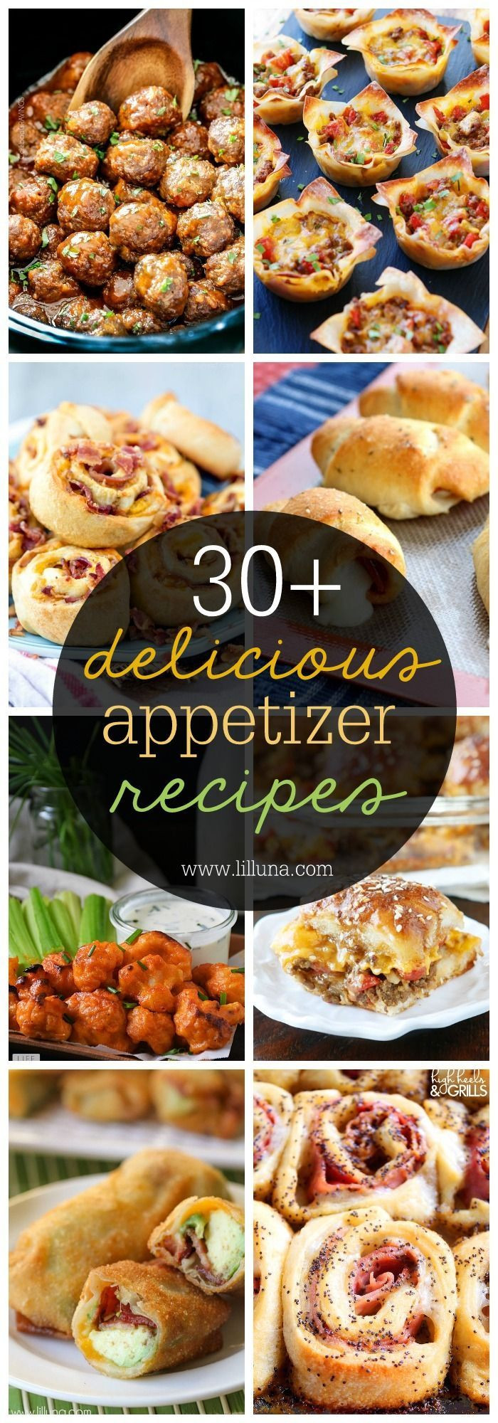 Good Christmas Appetizers
 30 Appetizer Recipes a great collection for parties