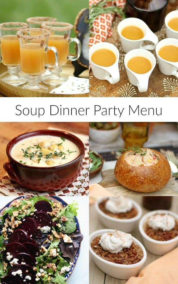 Good Fall Dinners
 Best 20 Dinner Party Menu ideas on Pinterest