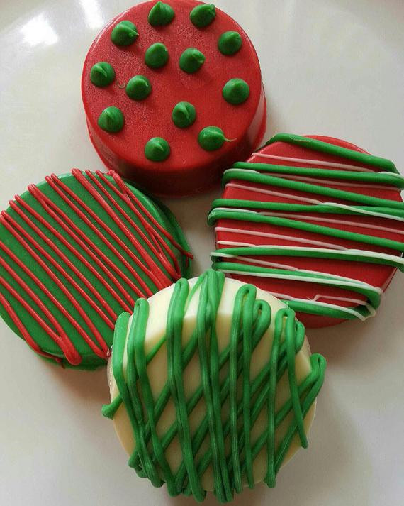 Gourmet Christmas Candy
 Gourmet Chocolate Covered Oreos Cookies Christmas Cookies