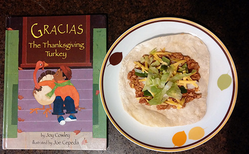 Gracias The Thanksgiving Turkey
 Gracias for a Great Book and Turkey Tacos