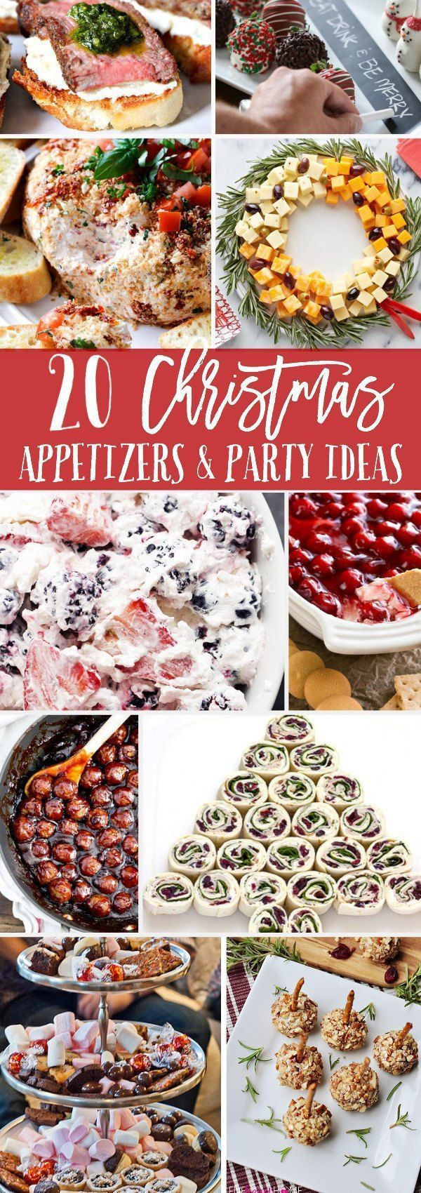 Great Appetizers For Christmas Party
 Top 25 best Christmas party appetizers ideas on Pinterest