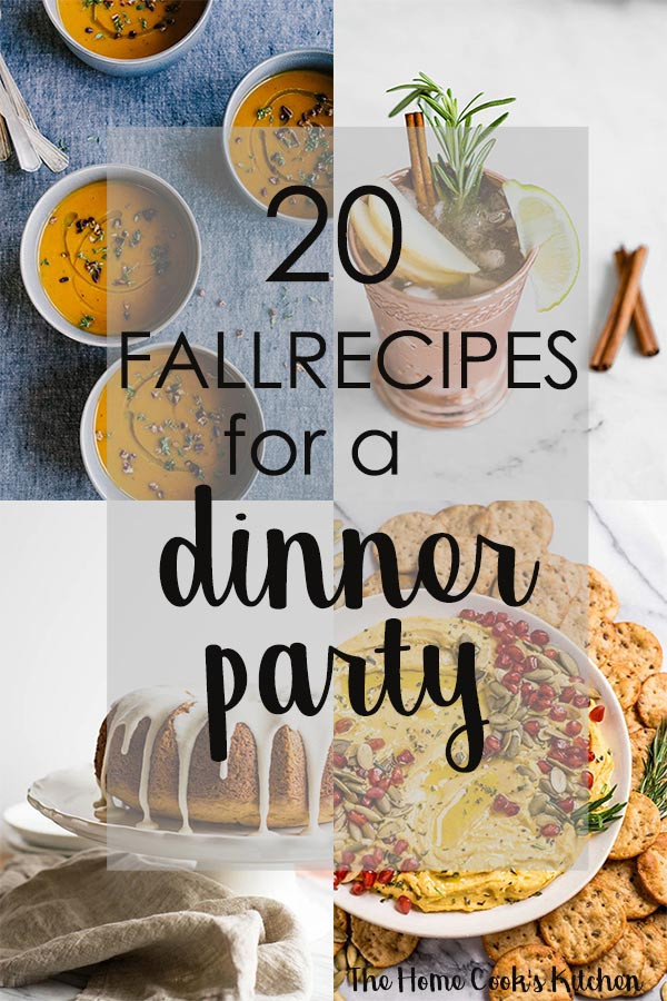 Great Fall Dinners
 20 Fall Recipe Ideas for a Crowd