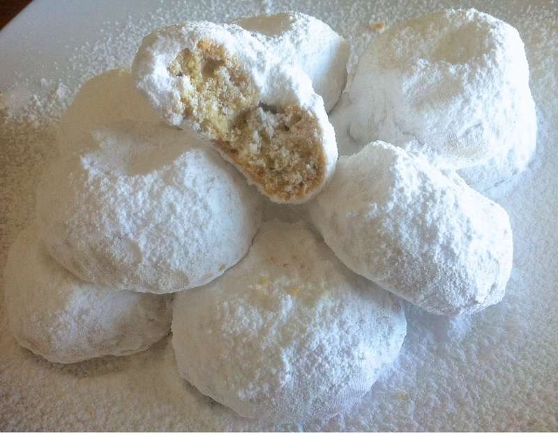 Greek Christmas Cookies
 Easiest Homemade Kourabiedes recipe Greek Christmas