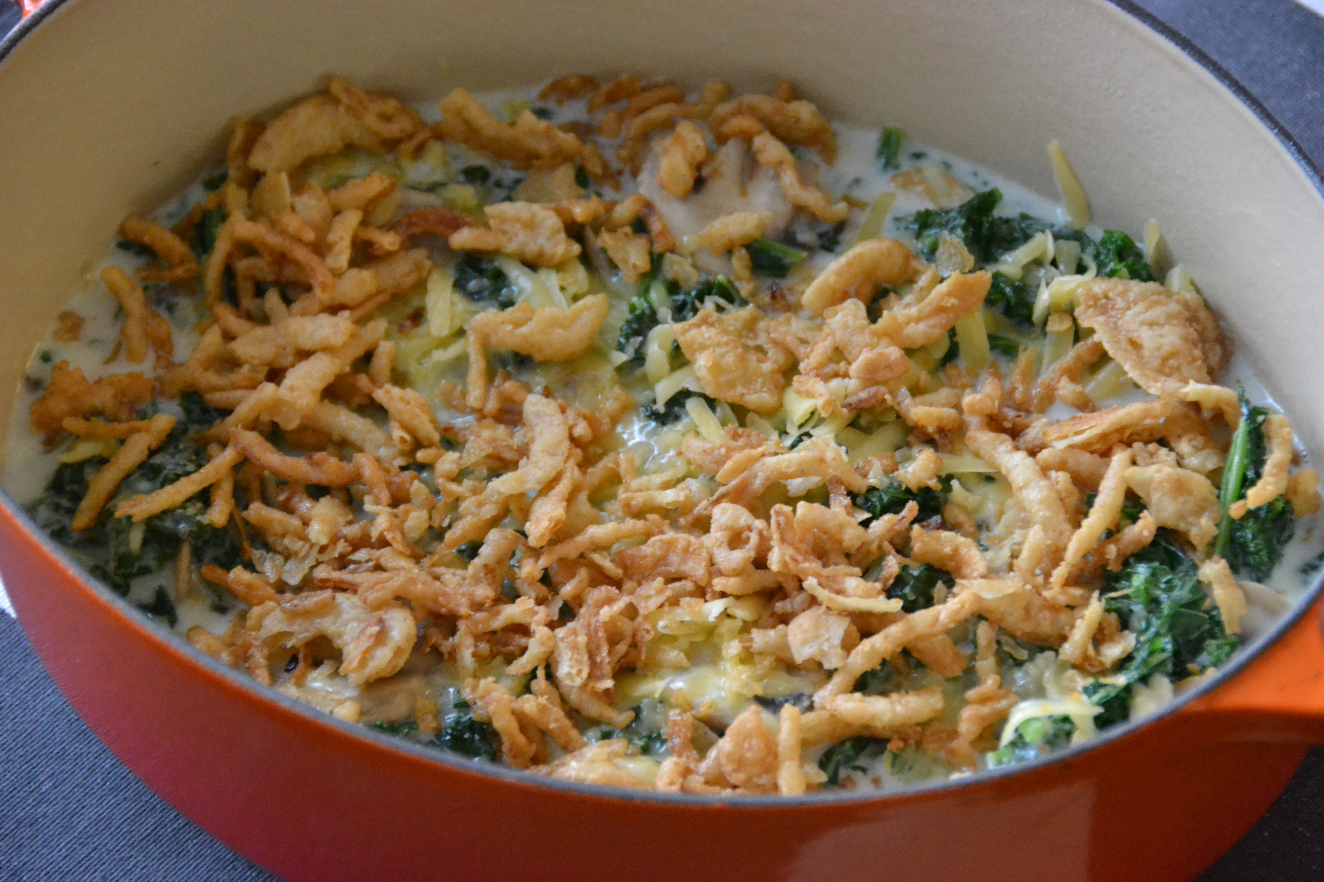 Green Bean Casserole Thanksgiving
 Kale Casserole an Update on the Classic Thanksgiving