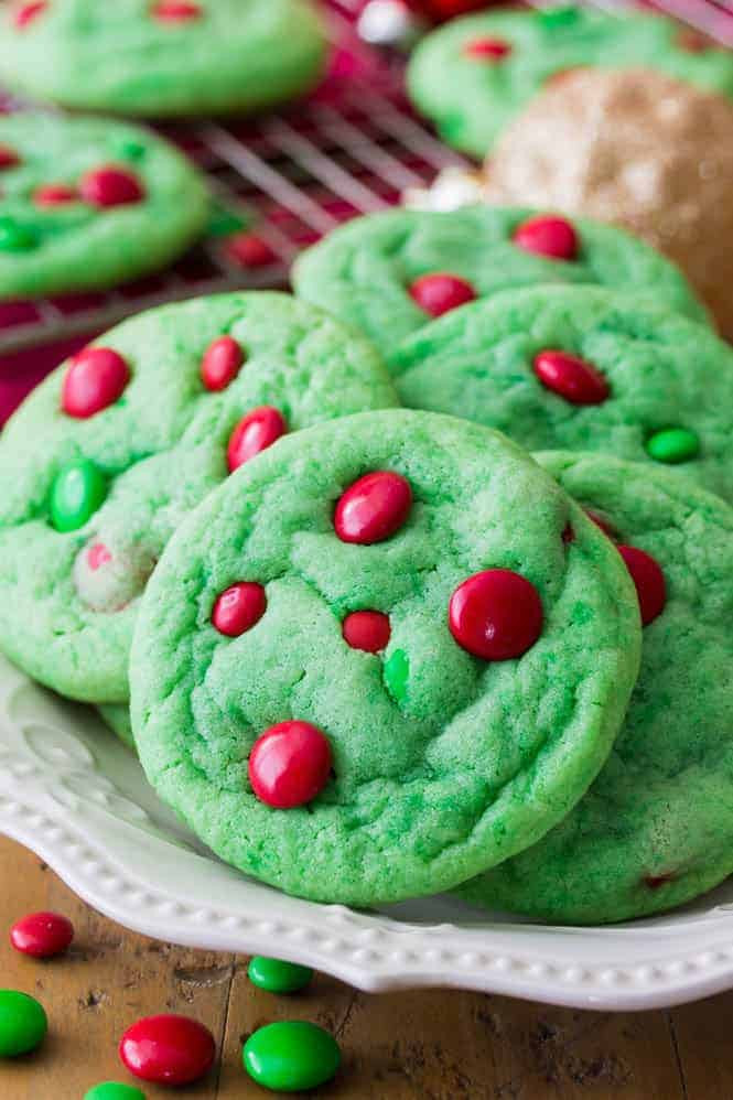 Green Christmas Cookies
 Grinch Cookies