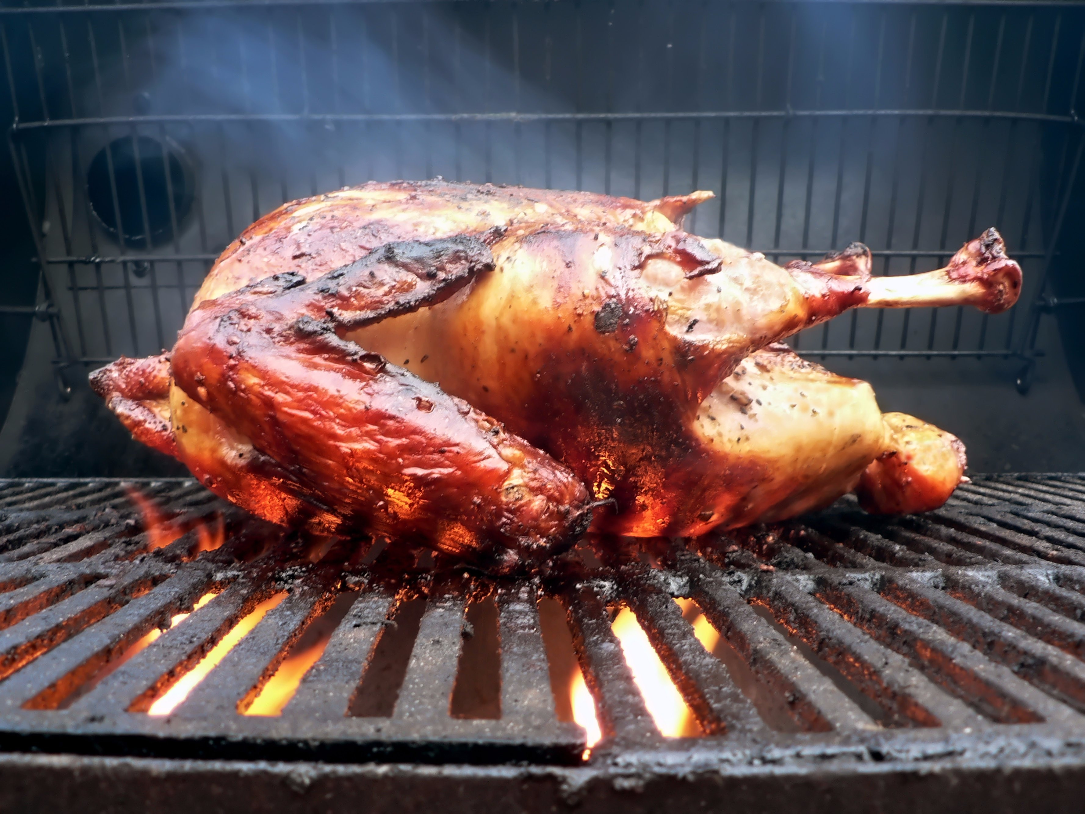 Grilled Thanksgiving Turkey
 How to grill a turkey Business Insider