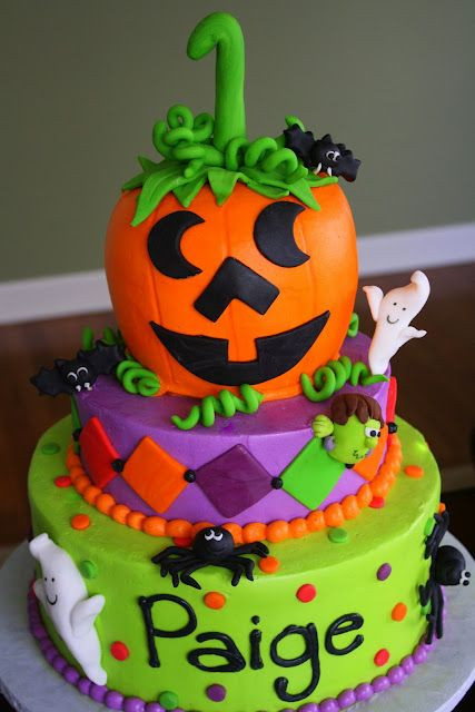 Halloween 1St Birthday Cake
 Halloween 1st Birthday Cake Fall Fun