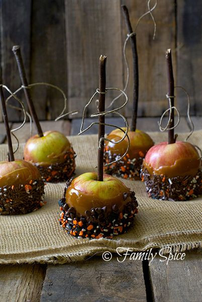 Halloween Apple Recipes
 Caramel Apples Halloween Quotes QuotesGram