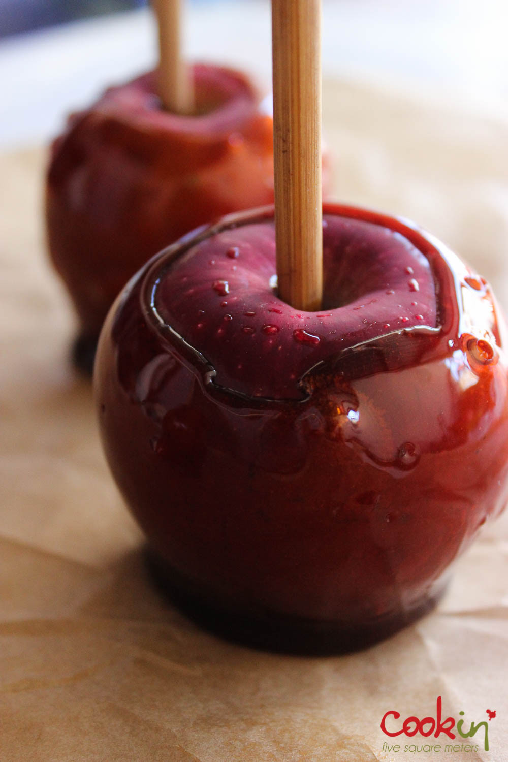 Halloween Apple Recipes
 Halloween Candy Apples without corn syrup
