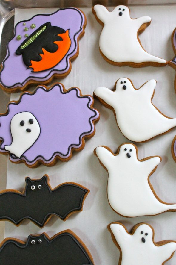 Halloween Bat Cookies
 Can you use anything besides egg whites or meringue powder