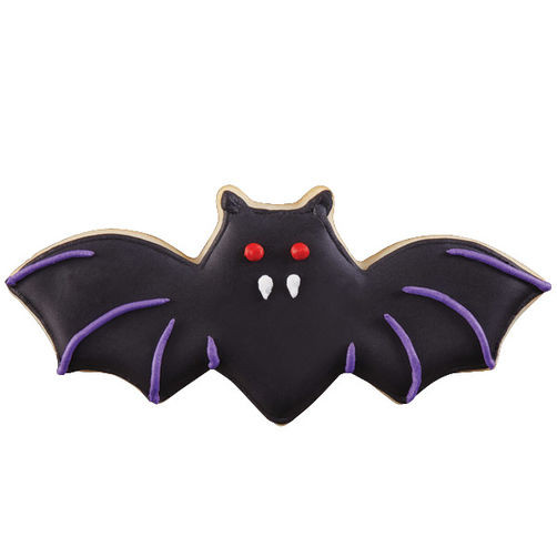 Halloween Bat Cookies
 Up At Bat Cookies