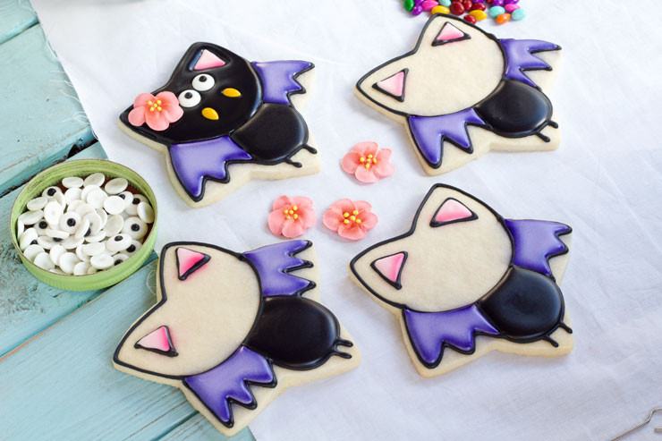 Halloween Bat Cookies
 Bat Cookies for Halloween