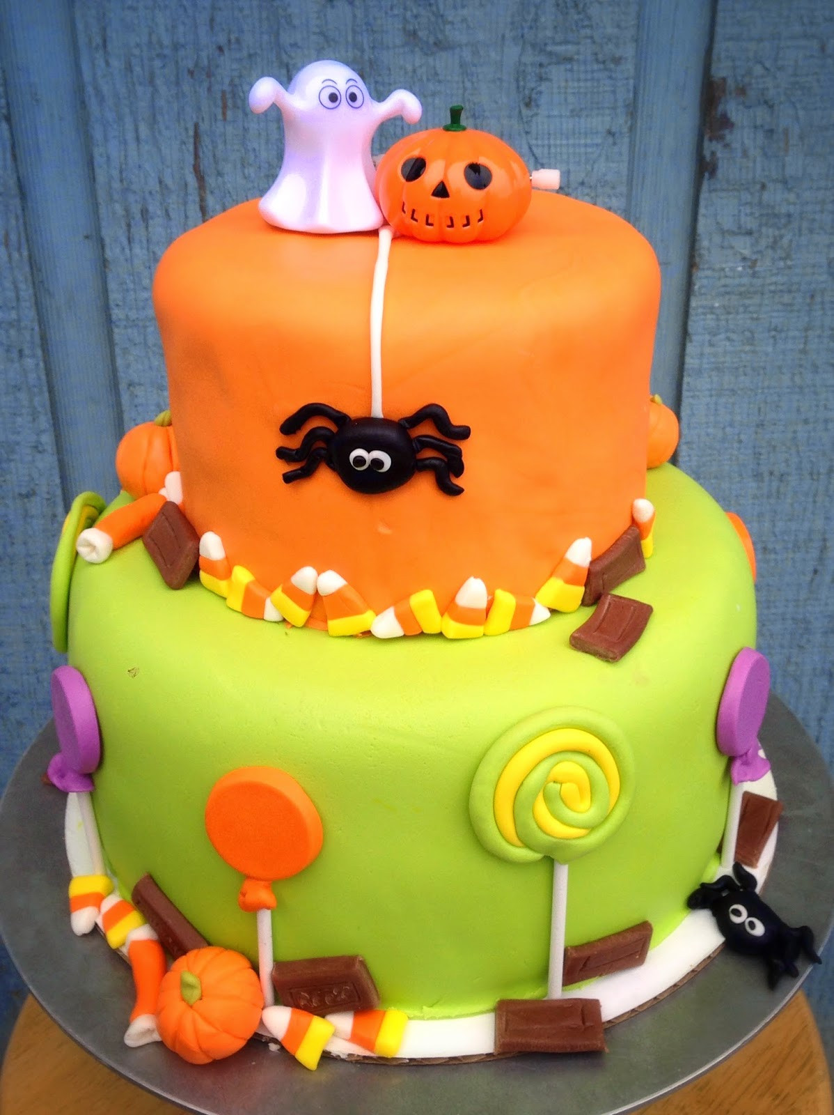 Halloween Birthday Cake
 Cakes and Cookies