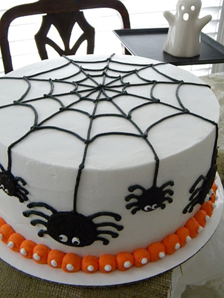 Halloween Birthday Sheet Cakes
 Best 25 Halloween cake decorations ideas on Pinterest