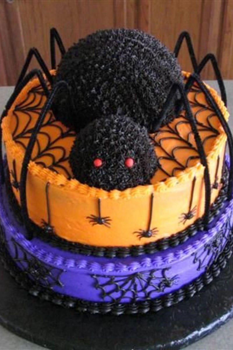 Halloween Birthday Sheet Cakes
 Unbelievable Halloween Cakes from Around the Web