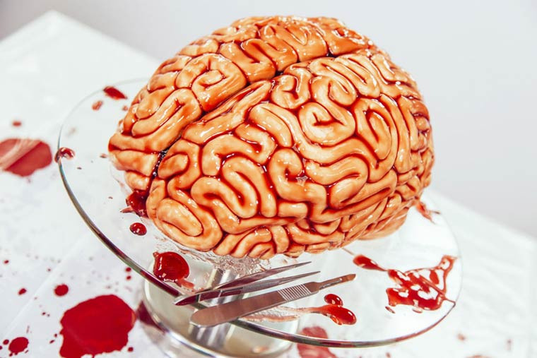 Halloween Brain Cakes
 How To Create A Brain shaped Cake For Halloween
