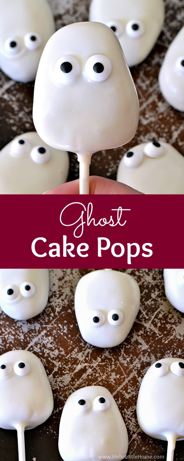 Halloween Cake Pops Recipe
 Ghost Cake Pops
