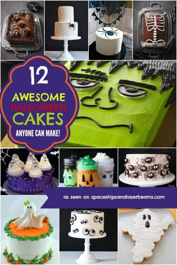 Halloween Cakes Games
 12 Awesome Halloween Cakes Anyone Can Make Spaceships