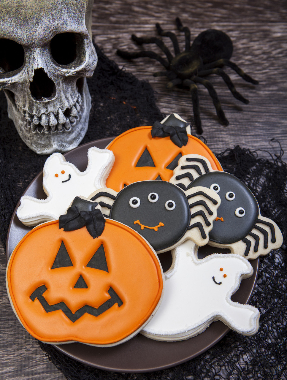 Halloween Cookies Decorations
 Spooky Cookie Halloween Cookie Decorations