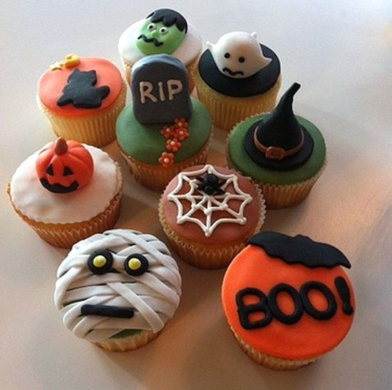 Halloween Cupcakes Decorating Ideas
 Cupcakes de Halloween