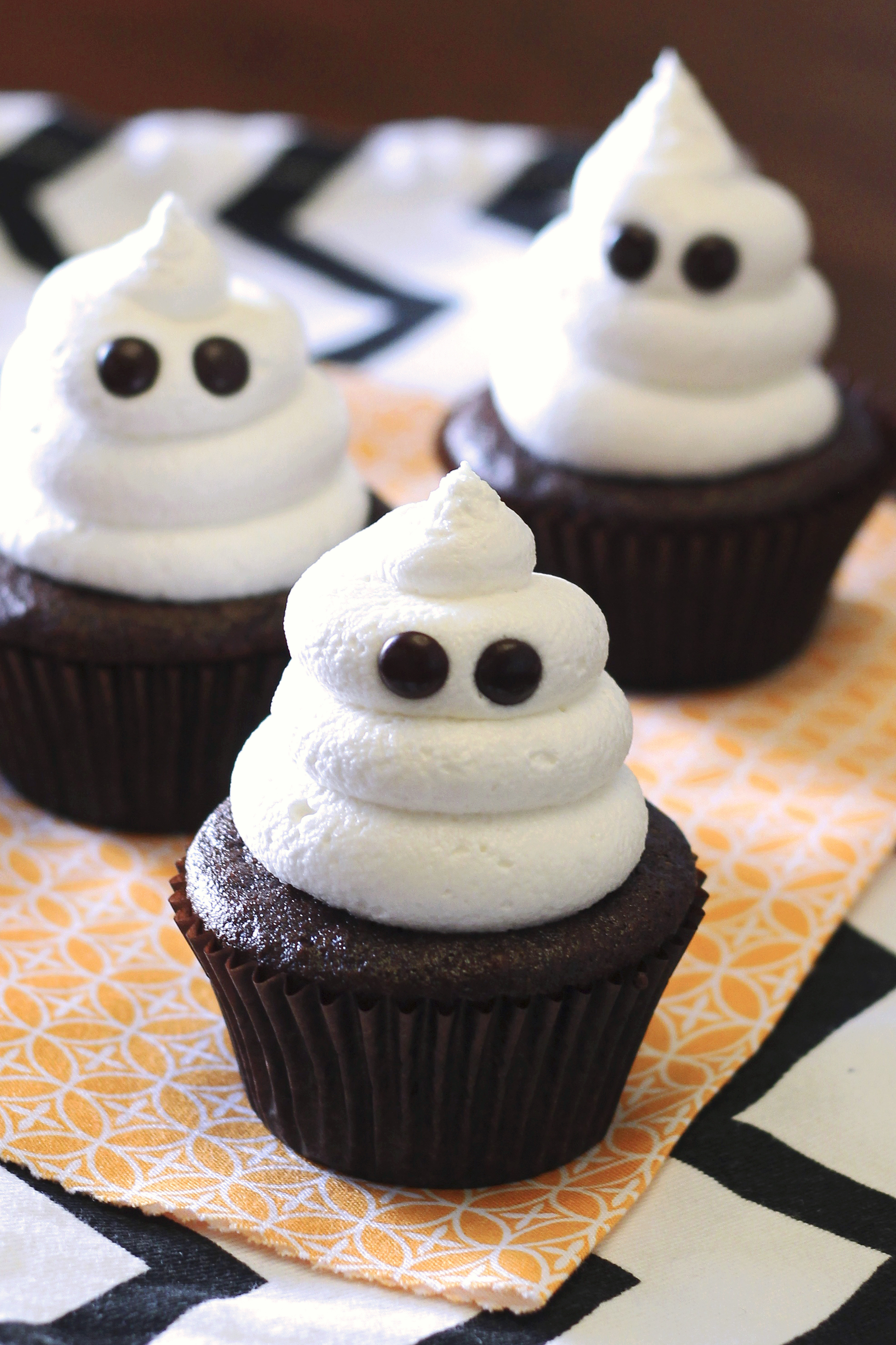 Halloween Cupcakes Images
 gluten free vegan ghost cupcakes Sarah Bakes Gluten Free