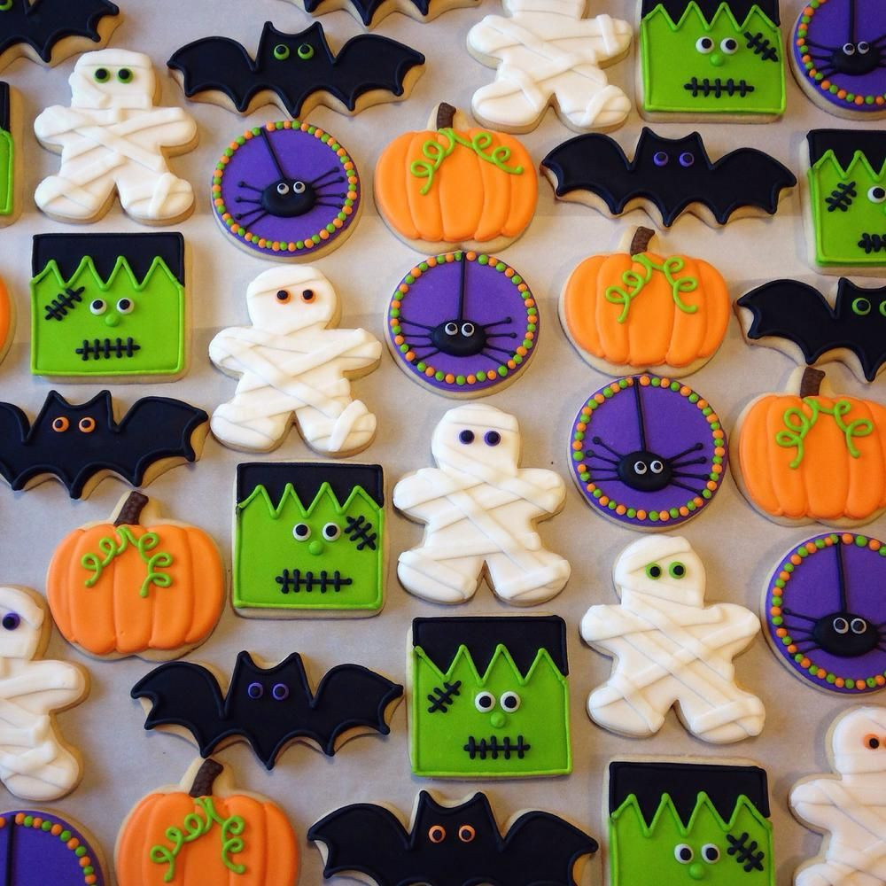 Halloween Decorated Sugar Cookies
 Halloween Cookie Connection Halloween