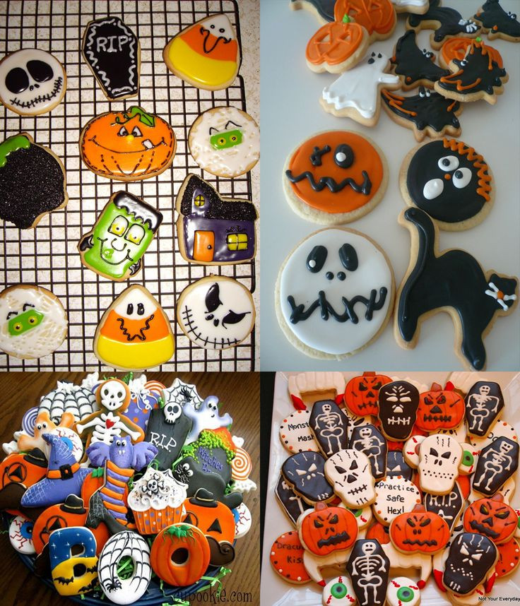 Halloween Decorated Sugar Cookies
 135 best images on Pinterest