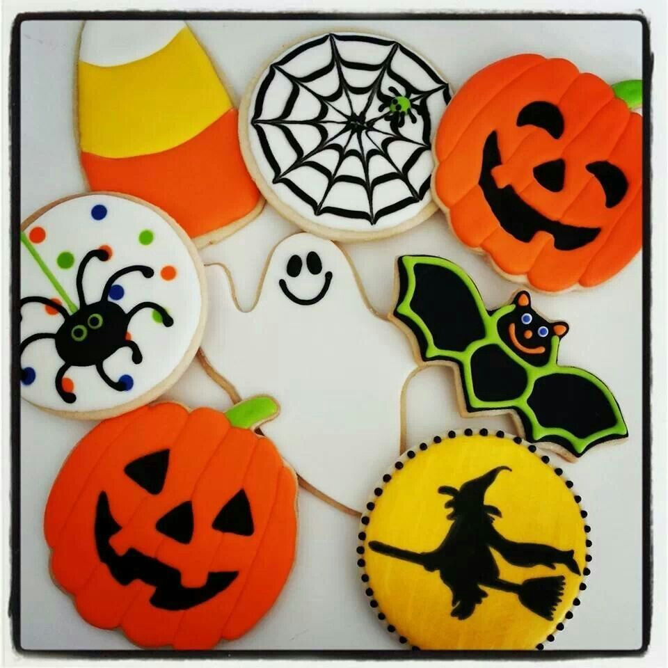 Halloween Decorated Sugar Cookies
 Halloween Cookies decorated sugar cookies