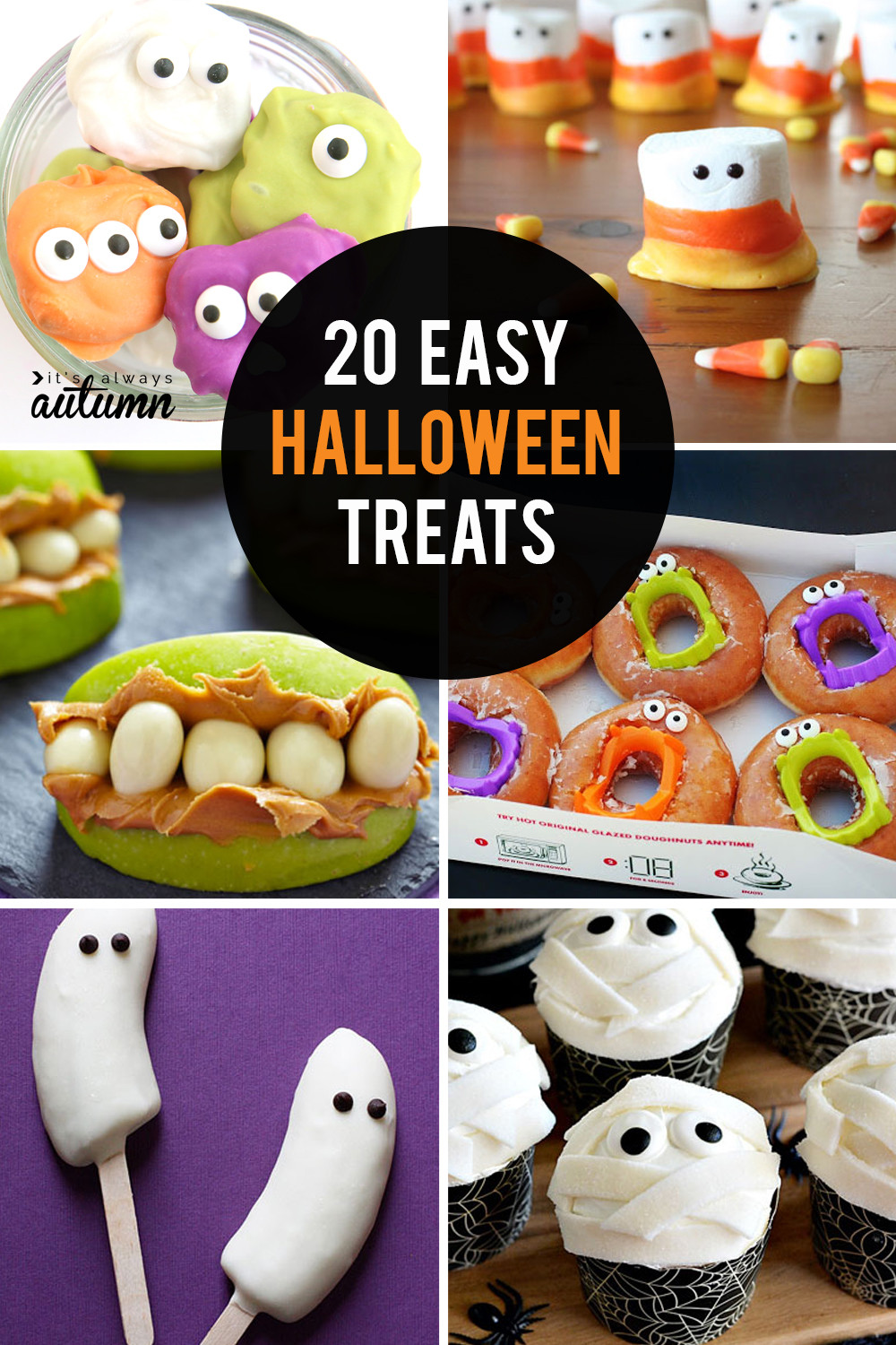 Halloween Desserts For Kids
 20 fun easy Halloween treats to make with your kids It