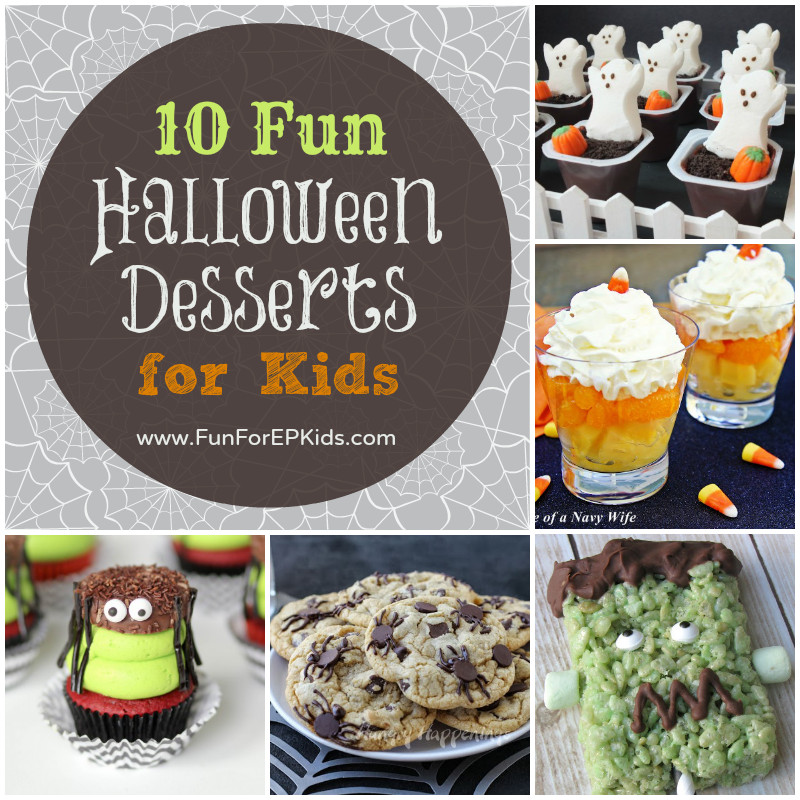 Halloween Desserts For Kids
 Ten FUN Halloween Desserts for Kids