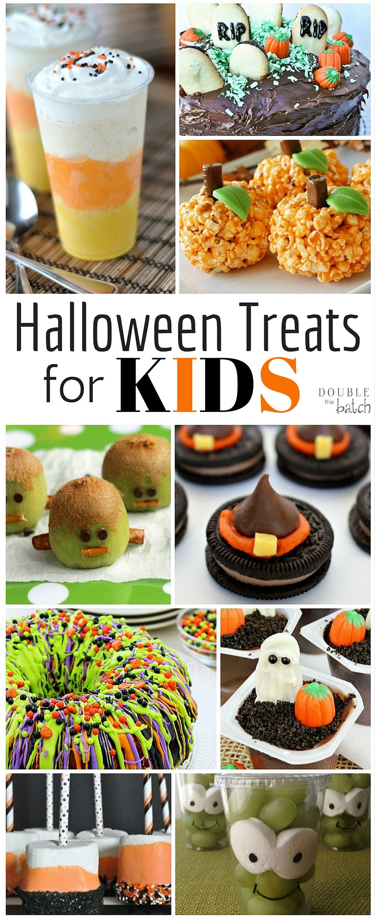 Halloween Desserts For Kids
 Fun Halloween Treats for Kids Double the Batch