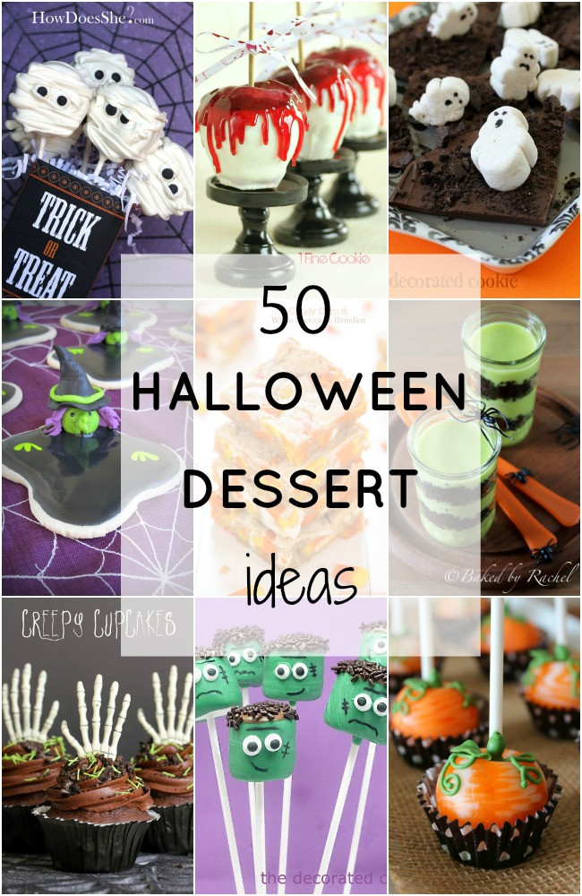 Halloween Desserts Pinterest
 50 Fabulous Halloween Desserts