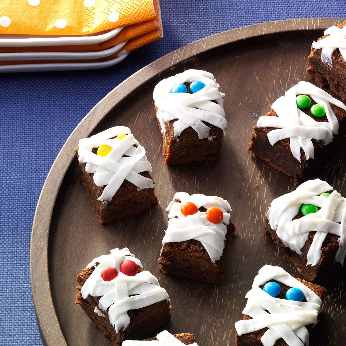 Halloween Desserts Recipes With Pictures
 Mummy Brownies Recipe