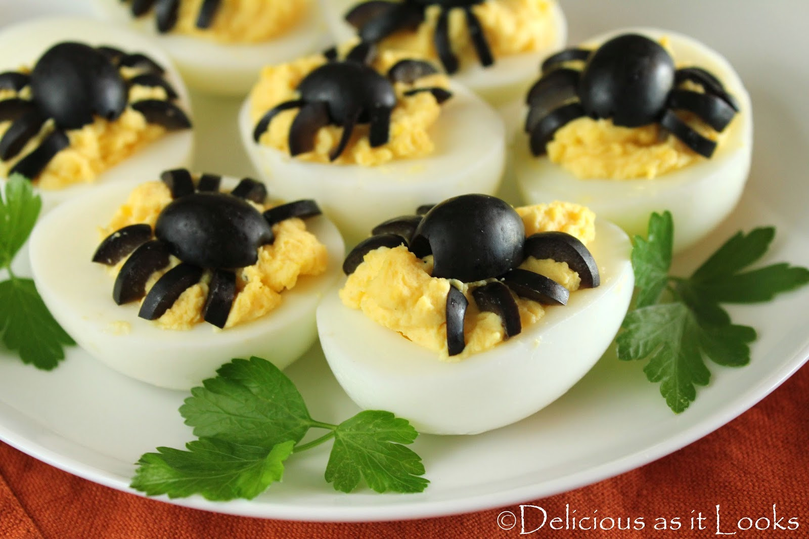 Halloween Deviled Eggs
 Halloween Spooky Spider Deviled Eggs Delicious as it Looks