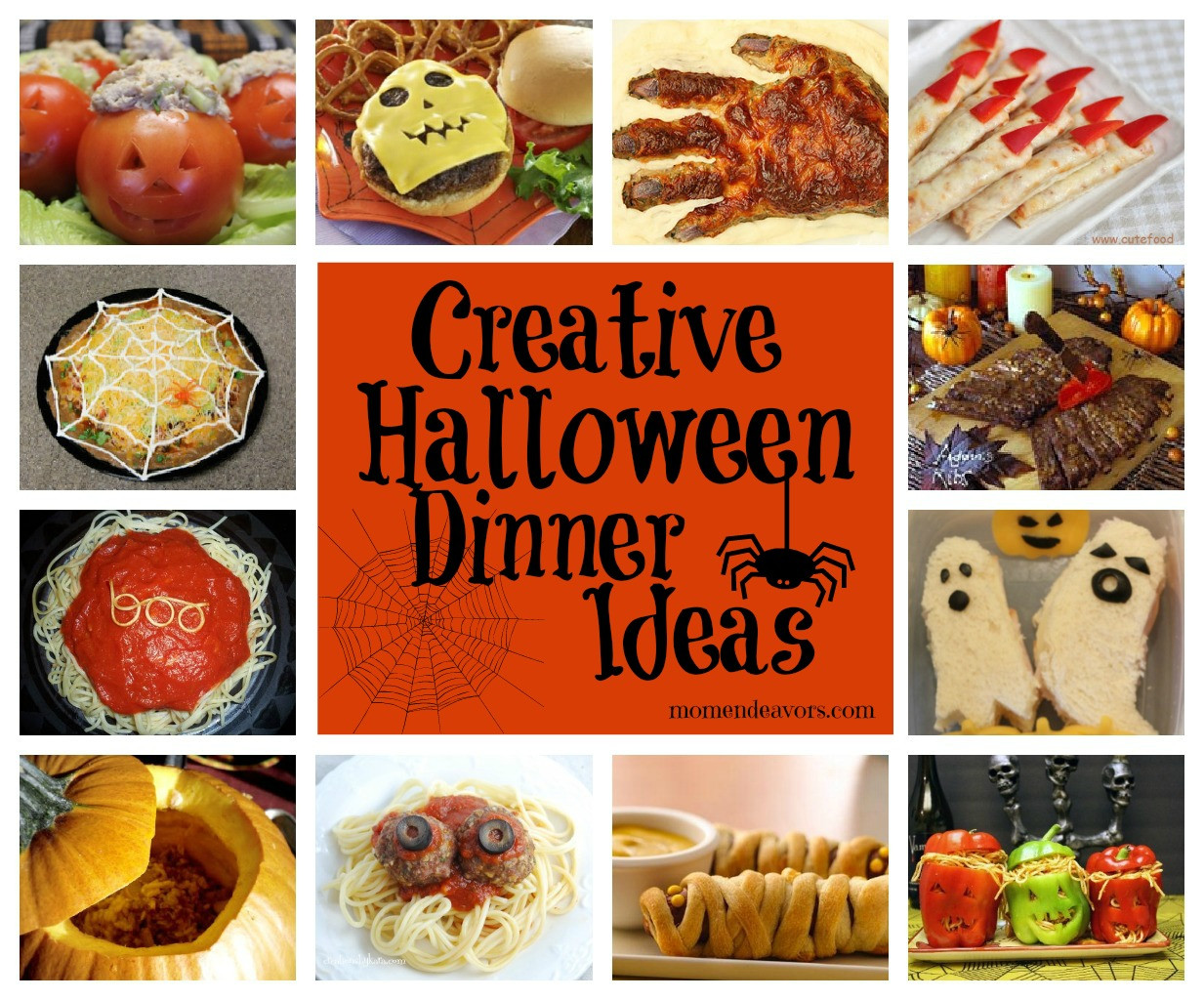 Halloween Dinner Ideas
 15 Creative Halloween Dinner Ideas
