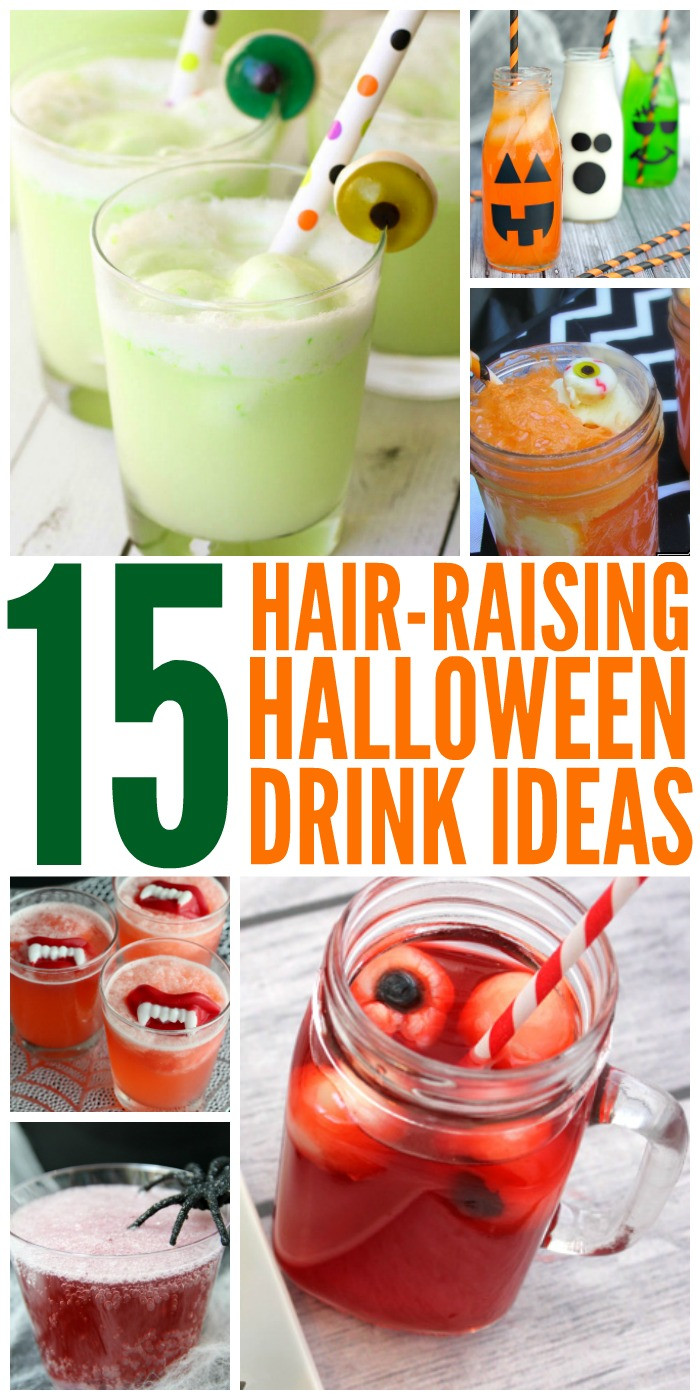 Halloween Drinks Ideas
 15 Hair Raising Halloween Drink Ideas