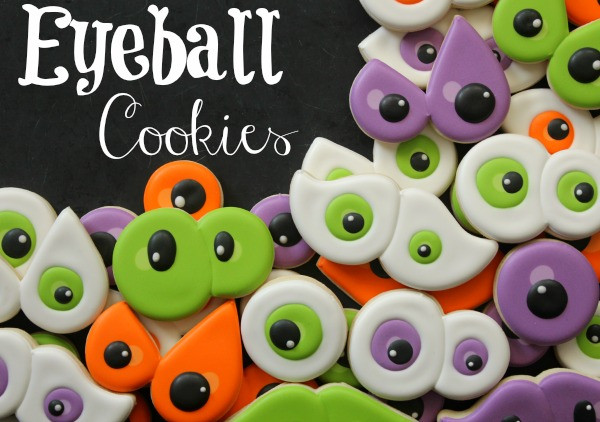Halloween Eyeball Cookies
 My Pinterest Picks for Fun Halloween Food Hungry Happenings