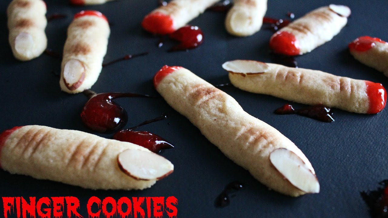 Halloween Finger Cookies
 Halloween Finger Cookies Recipe How to Make Severed
